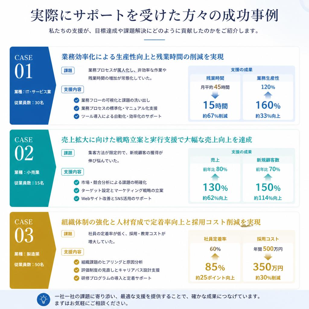 成功事例の紹介