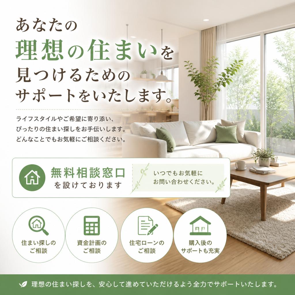 まずはお気軽に相談を！